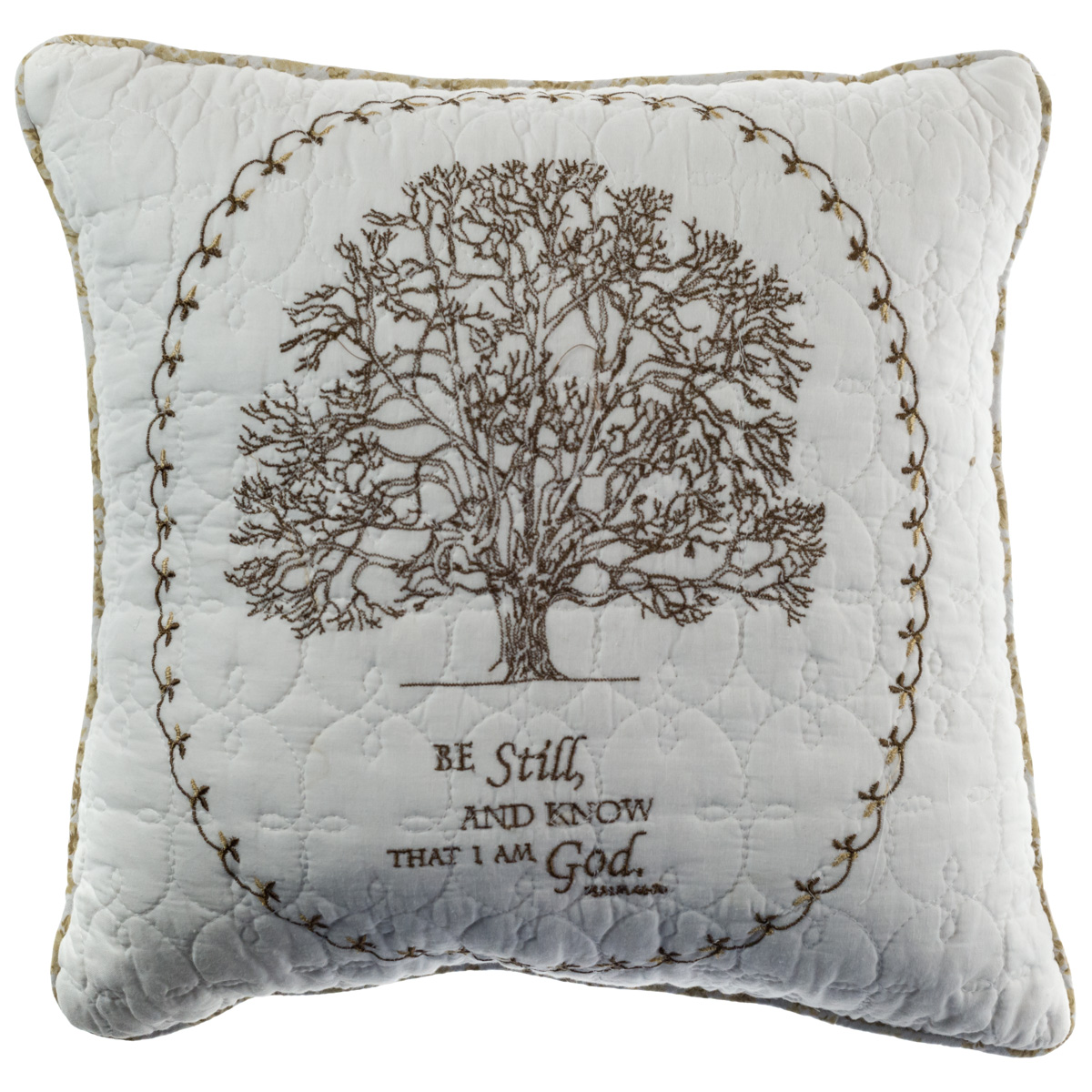Tree of Life Quilted Decorative Pillow Cracker Barrel