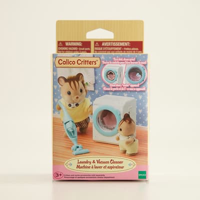 Calico Critters Laundry & Vacuum Playset