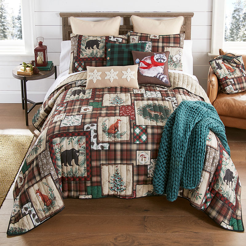 Cracker barrel quilted throws sale