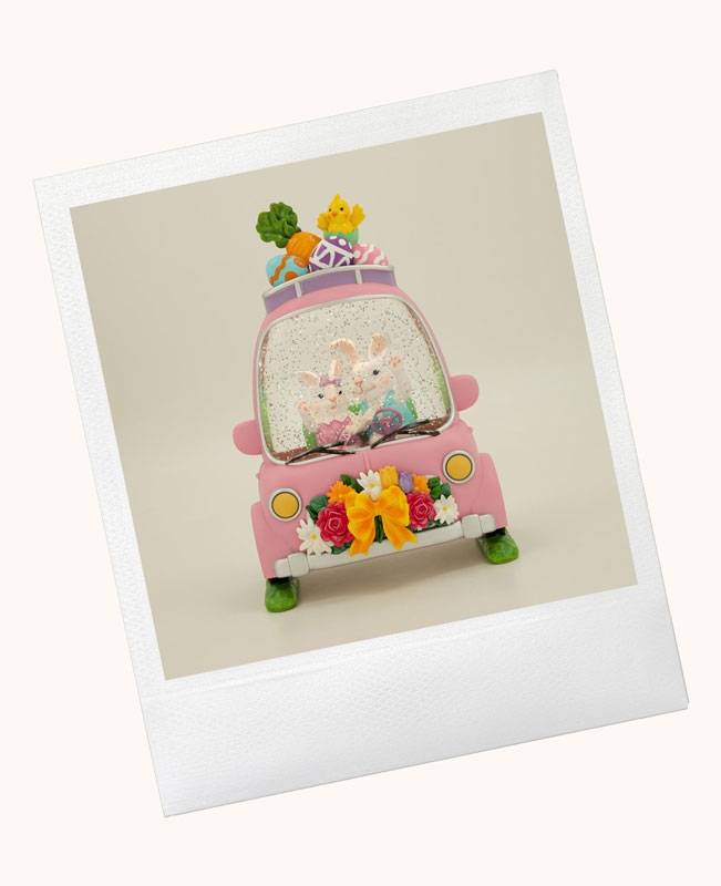 Buy our LED Bunny Truck Glitter Globe at Shop.crackerbarrel.com