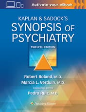 Kaplan & Sadock’s Synopsis of Psychiatry