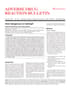Adverse Drug Reaction Bulletin