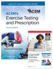 ACSM's Exercise Testing and Prescription 2e Lippincott Connect Print Book and Digital Access Card Package