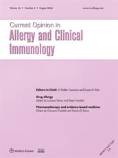 Current Opinion in Allergy and Clinical Immunology