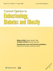 Current Opinion in Endocrinology, Diabetes and Obesity