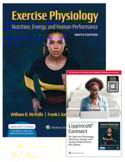 Exercise Physiology: Nutrition, Energy, and Human Performance 9e Lippincott Connect Print Book and Digital Access Card Package