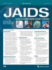 JAIDS: Journal of Acquired Immune Deficiency Syndromes Online