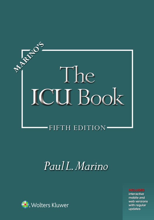 Marino's The ICU Book: Print + eBook with Updates