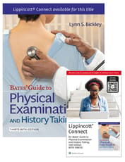 Bates' Guide To Physical Examination and History Taking 13e with Videos Lippincott Connect Print Book and Digital Access Card Package