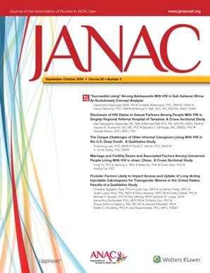 Journal of the Association of Nurses in AIDS Care Online