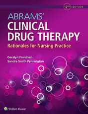 Not Sold Separately POD for CP Frandsen: Abrams' Clinical Drug Therapy