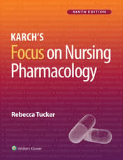 Not Sold Separately POD for CP Tucker: Karch’s Focus on Nursing Pharmacology