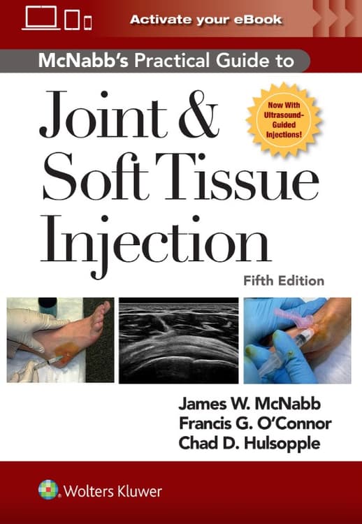 McNabb's Practical Guide to Joint and Soft Tissue Injections 5e Print + eBook with Multimedia