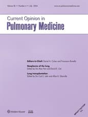 Current Opinion in Pulmonary Medicine