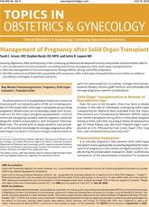 Topics in Obstetrics & Gynecology Online