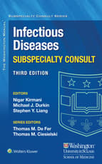 Washington Manual Infectious Disease Subspecialty Consult