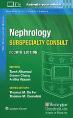 Washington Manual Nephrology Subspecialty Consult