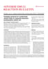 Adverse Drug Reaction Bulletin