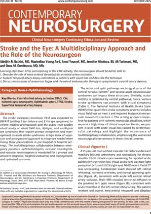 Contemporary Neurosurgery