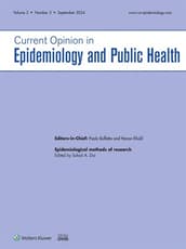 Current Opinion in Epidemiology and Public Health