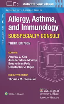 The Washington Manual Allergy, Asthma, and Immunology ...