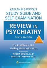 Kaplan & Sadock’s Study Guide and Self-Examination Review in Psychiatry: eBook with Multimedia