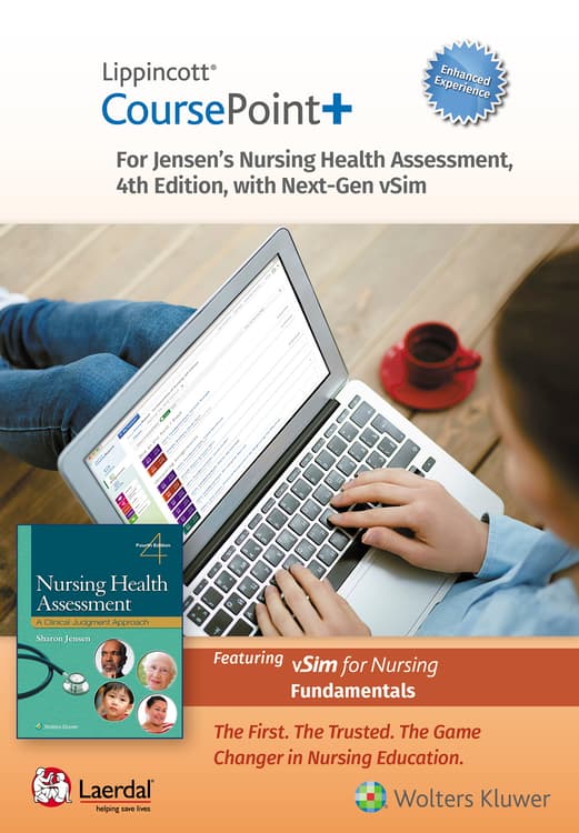 Lippincott Coursepoint+ Enhanced for Jensen's Nursing Health Assessment
