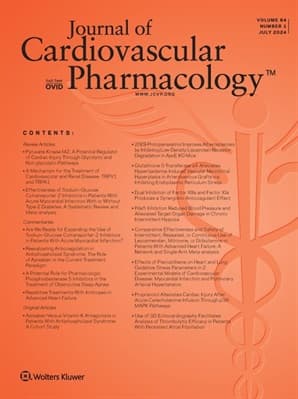 Journal of Cardiovascular Pharmacology™ Online