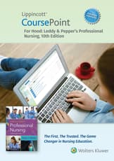 Lippincott CoursePoint Enhanced for Leddy & Pepper's Professional Nursing