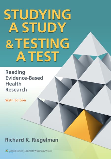 Studying A Study and Testing a Test