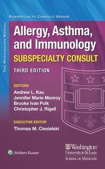 Washington Manual Allergy Subspecialty Consult