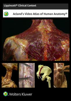 Acland's Video Atlas of Human Anatomy (all anatomical regions)