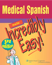 VitalSource e-Book for Medical Spanish Made Incredibly Easy!