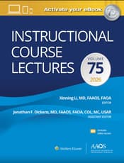 Instructional Course Lectures: Volume 75 Print + Ebook with Multimedia
