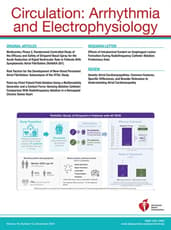 Circulation: Arrhythmia and Electrophysiology Online