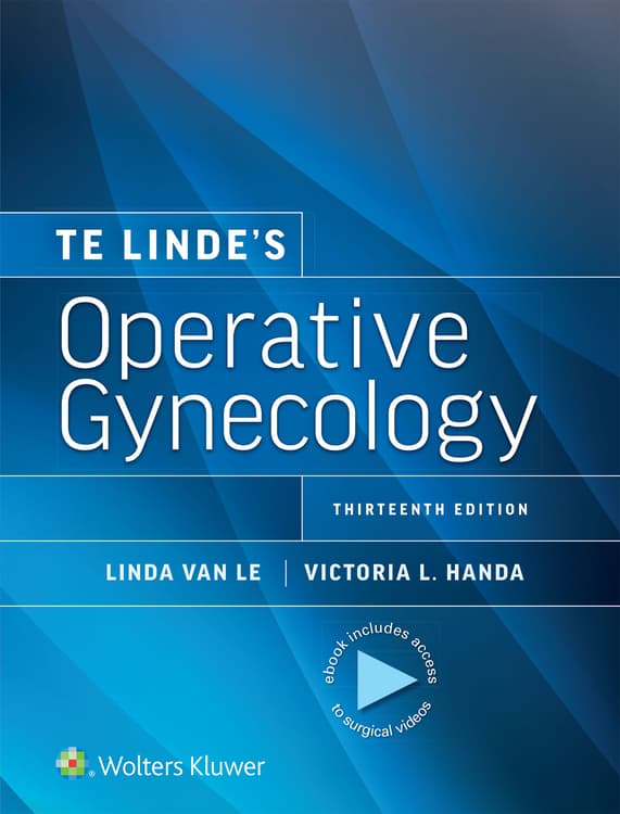 Te Linde’s Operative Gynecology: eBook with Multimedia