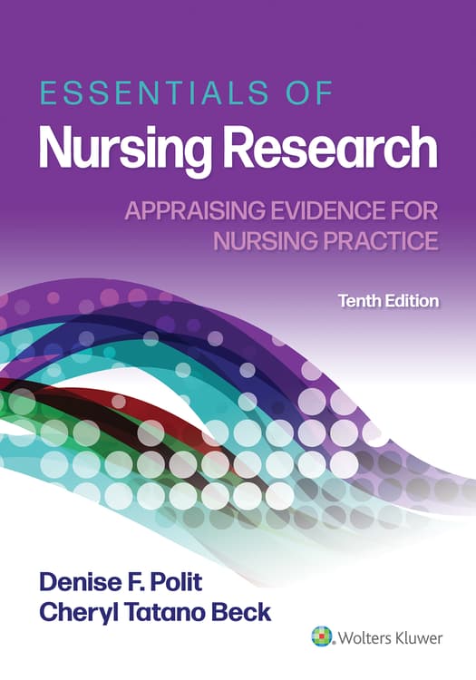 Essentials of Nursing Research: Appraising Evidence for Nursing Practice [Book]