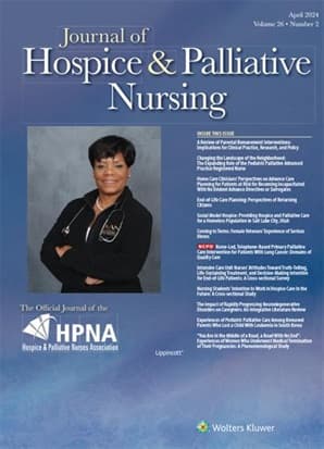 Journal of Hospice and Palliative Nursing Online