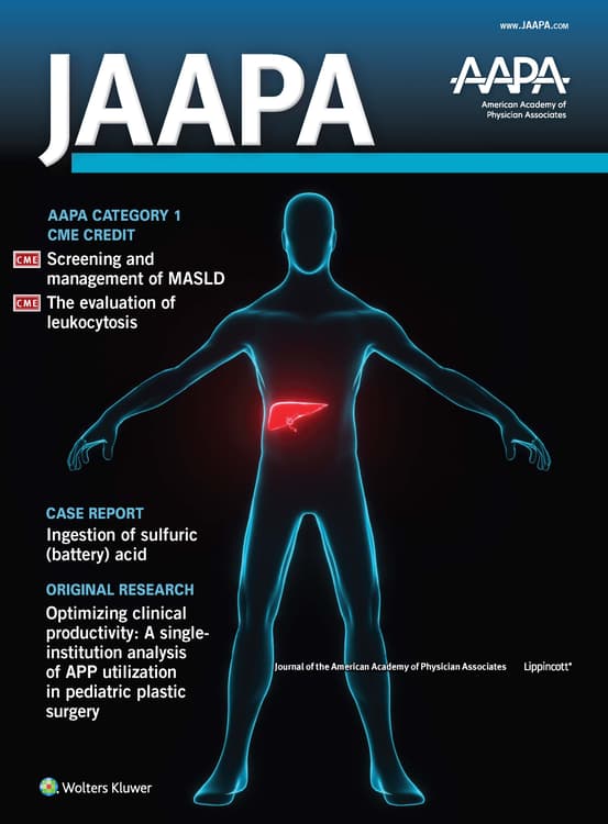 JAAPA Online - Journal of the American Academy of PAs