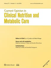 Current Opinion in Clinical Nutrition and Metabolic Care Online