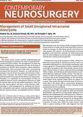 Contemporary Neurosurgery