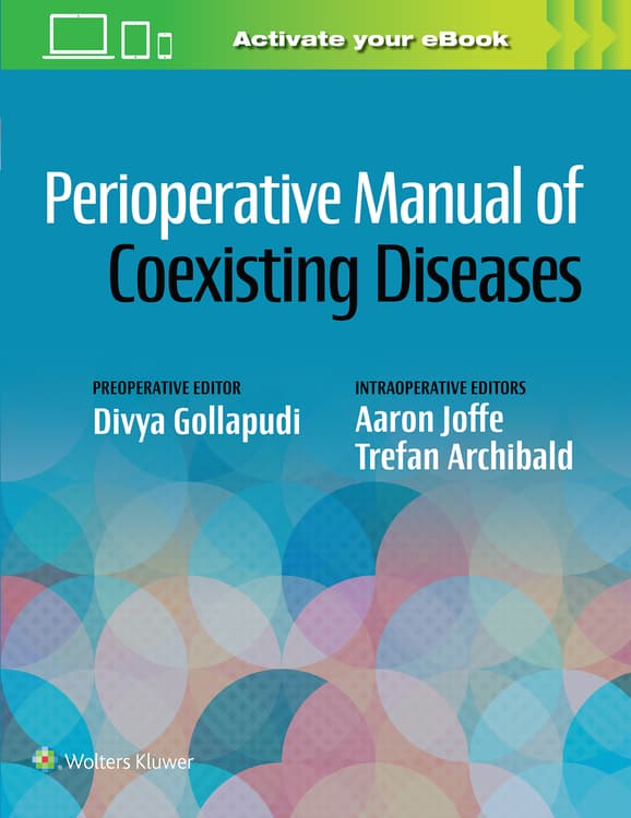 Perioperative Manual of Coexisting Diseases