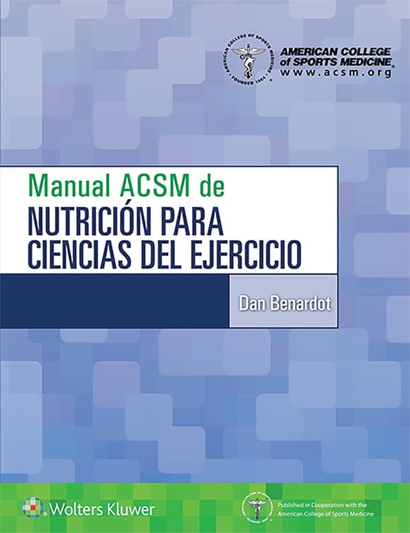 Manual ACSM de nutrición para ciencias del ejercicio