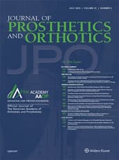 Journal of Prosthetics and Orthotics Online