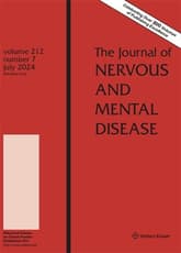 Journal of Nervous and Mental Disease Online