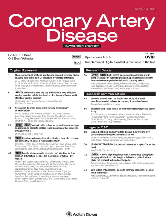 Coronary Artery Disease