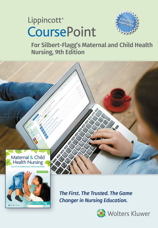 Lippincott CoursePoint Enhanced for Silbert-Flagg's Maternal and Child Health Nursing