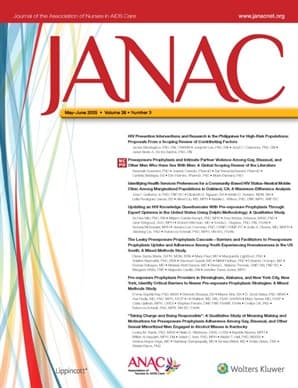 Journal of the Association of Nurses in AIDS Care