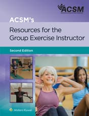 ACSM's Resources for the Group Exercise Instructor