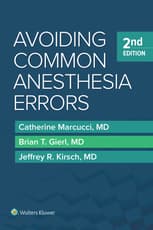 Avoiding Common Anesthesia Errors